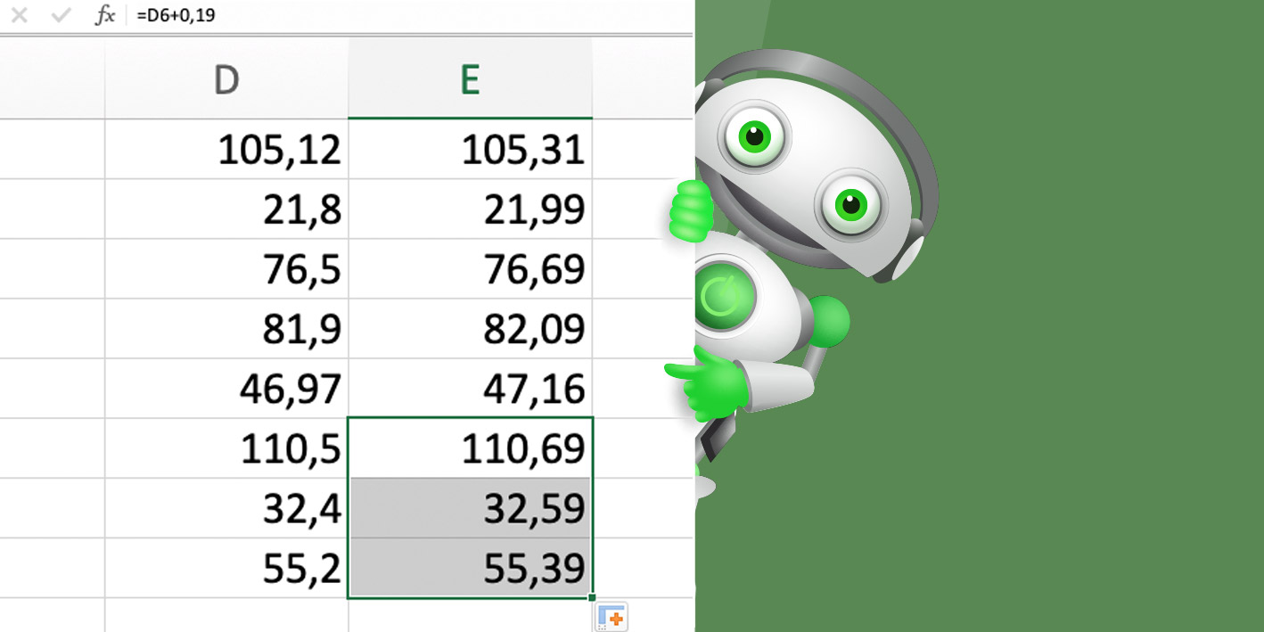 Zellen automatisch ausfüllen - Excel