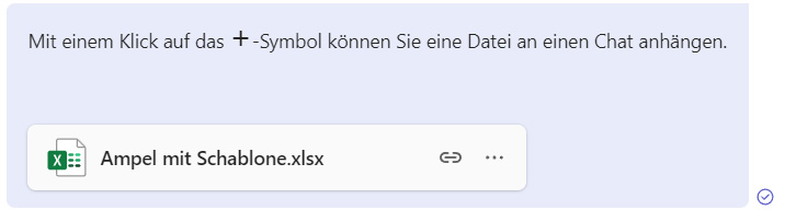 Datei im Chat-Bereich