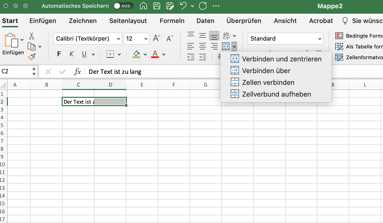 Excel Zellen verbinden So verbindest du Excel Zellen