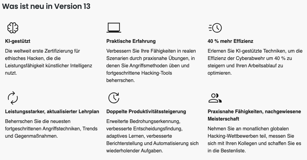 CEH V13 - die Neuerungen